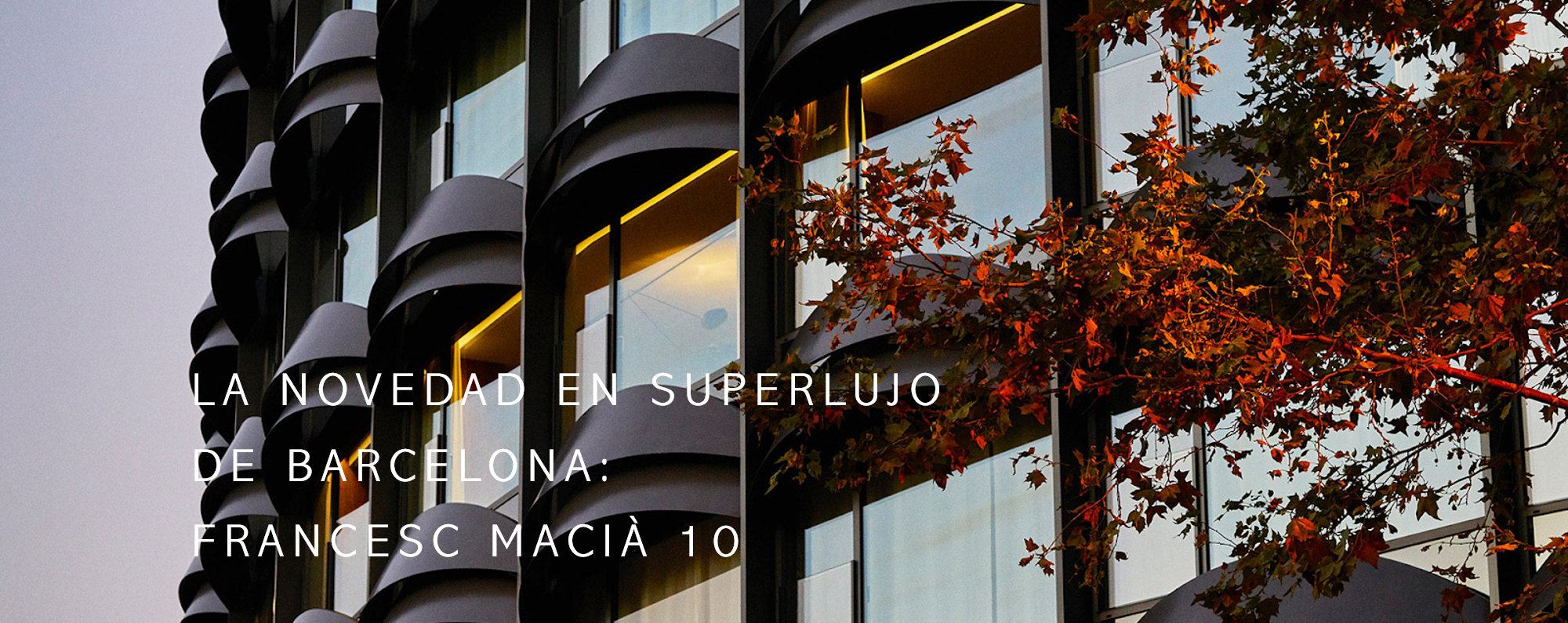 La novedad en superlujo de Barcelona: Francesc Macià 10